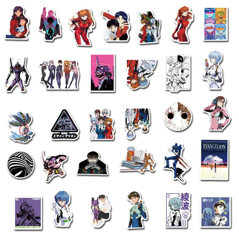 Neon Genesis Evangelion Sticker Pack