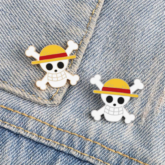 One Piece Enamel Pins