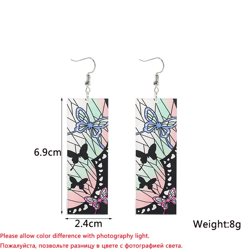 Demon Slayer (Kimetsu no Yaiba) Earrings