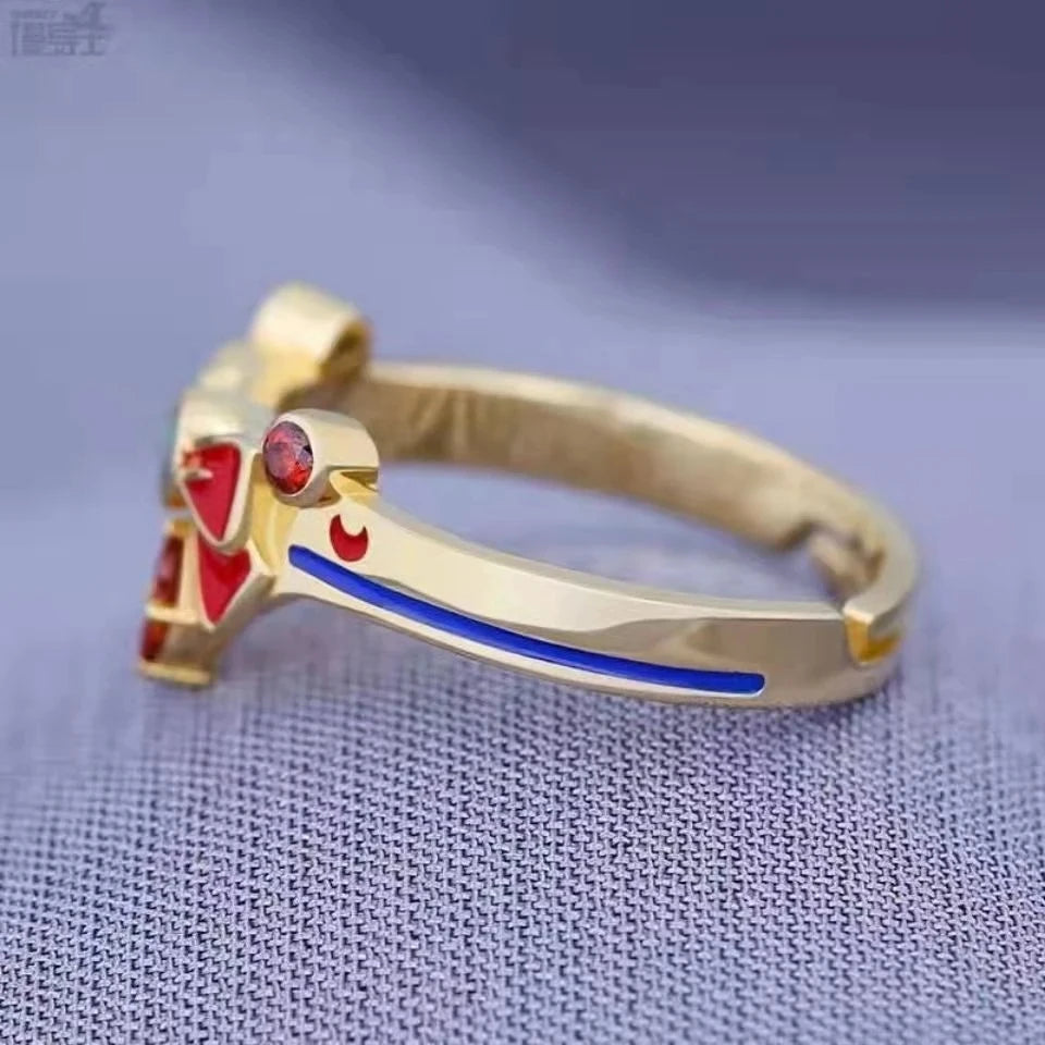 Sailor Moon Transformation Bow Ring