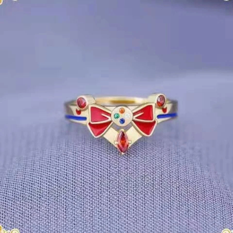 Sailor Moon Transformation Bow Ring