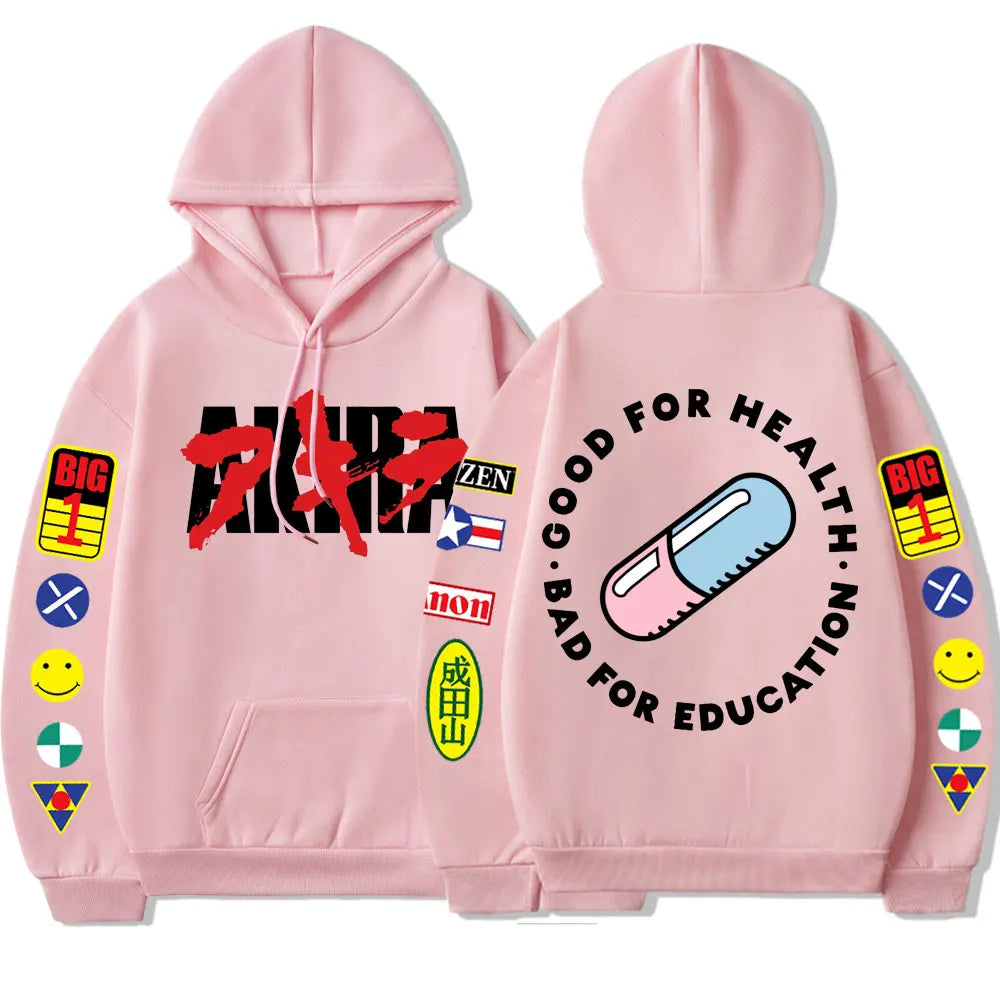 Good for Your Health, Bad for Education Akira Hoodie