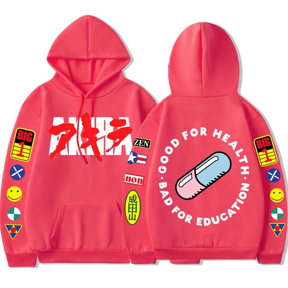 Good for Your Health, Bad for Education Akira Hoodie