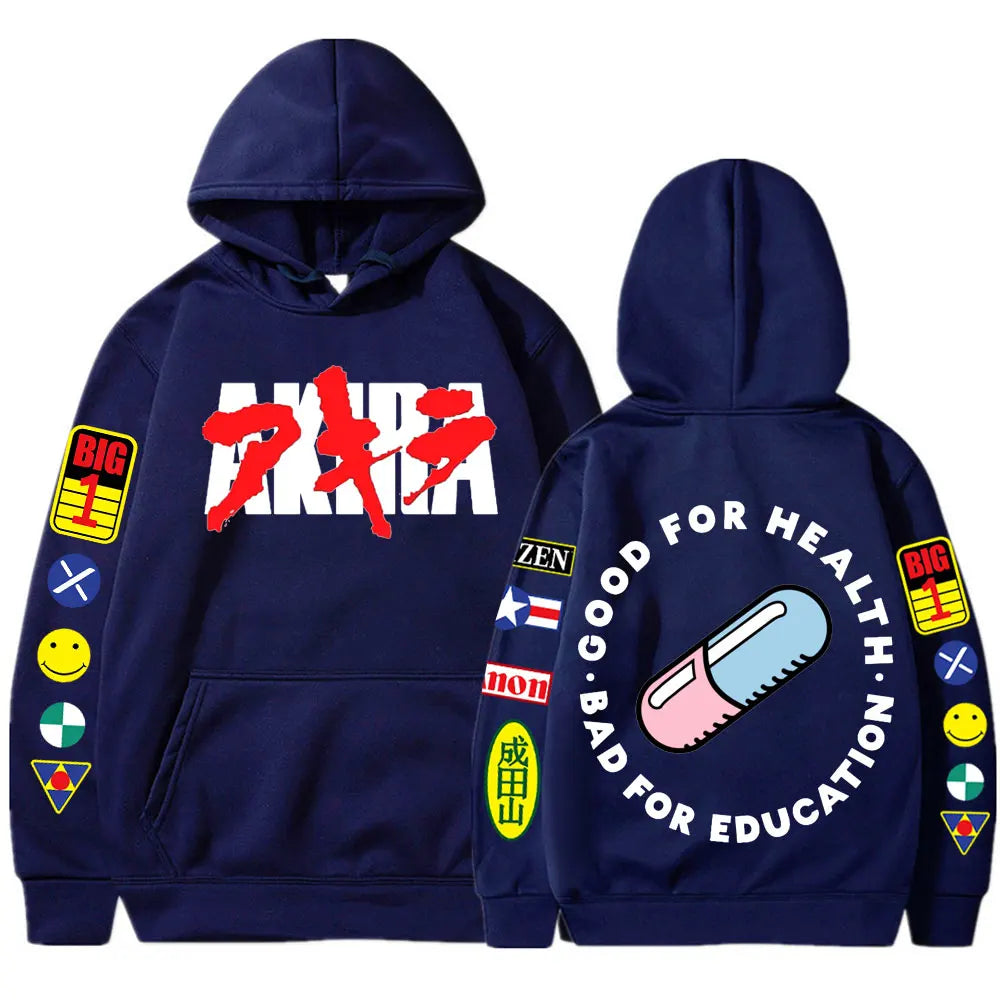 Good for Your Health, Bad for Education Akira Hoodie