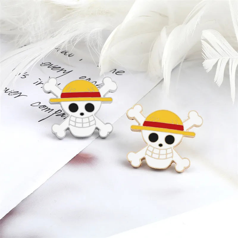 One Piece Enamel Pins